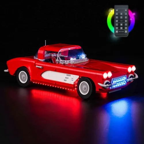 Miniatura 14 de Kit de luces mejorado compatible con el modelo de auto Lego Technic Ford GT 2022 42154, decoración de luces compatible con 42154 (modelo no incluido)