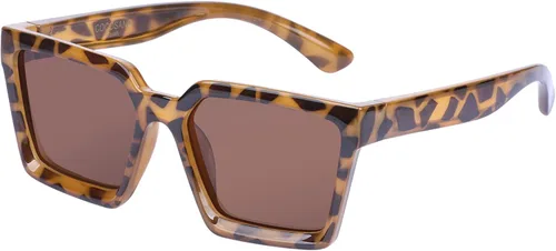 COCOSAND Lentes de sol polarizados para niños, protección UV 400, retro, cuadrados, futuristas, para jóvenes, adolescentes, niños y niñas de 5 a 12