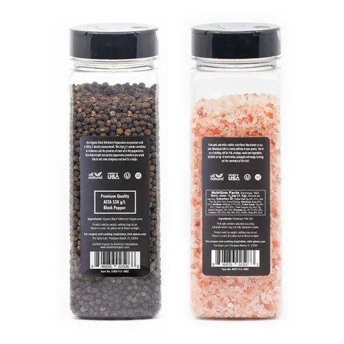 Miniatura 8 de The Spice Lab Paquete de regalo de combinación de sal rosada del Himalaya y pimienta (sal gruesa + bolsas de pimienta)