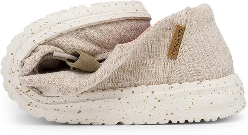 Miniatura 4 de Hey Dude Wendy Chambray - Mocasines con cordones para mujer, cómodos y ligeros