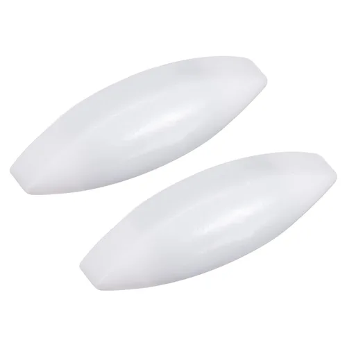 Miniatura 10 de MECCANIXITY Agitador magnético mezclador barra de agitación 45 mm (1.77 ") x15 mm forma de oliva imán de recubrimiento blanco para laboratorio 2