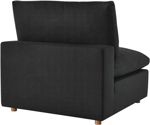 Miniatura 8 de Modway Commix Sofá seccional tapizado de 7 piezas con relleno de plumón