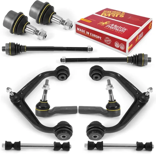 Miniatura 43 de Metrix Premium Chassis Parts - Kit de suspensión delantera de 10 piezas para BMW X5 2007-2013, BMW X6 2008-2014, reemplazo, fabricado en Europa