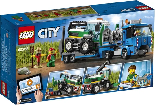 Miniatura 5 de LEGO City Great Vehicles Harvester Transport 60223 Kit de construcción (358 piezas)