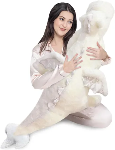 Miniatura 7 de Animal de peluche de pterosaurio con alas - Lindos dinosaurios suaves, juguetes de peluche de pequeño dragón volador, almohada de peluche, regalos