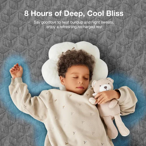 Miniatura 10 de Novilla Colchón individual para niños, colchones de tamaño individual de 5 pulgadas con espuma viscoelástica infundida de gel y espuma que alivia