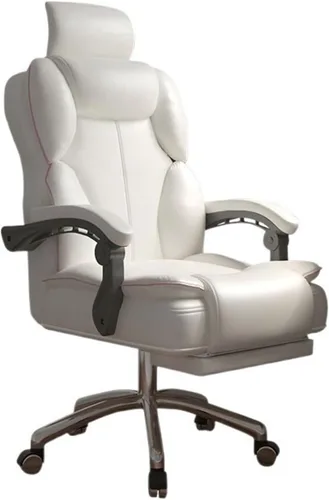 Miniatura 4 de Ergonomic Office Chair Home Comfort Gaming Chair High Back Sedentary Lift Armchair Bedroom Swivel Chair Sofa Seat Office Chair Desk Chair(Black)