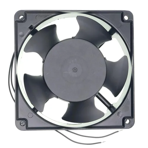 Miniatura 2 de para SA1238A1 SEADA 110/120V 4.724 in Ventilador axial - 0.25A 50/60HZ 12038 Ventilador de enfriamiento de 2 hilos, ventilador de enfriamiento