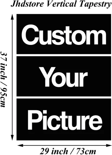 Miniatura 3 de Jhdstore Tapiz personalizado para colgar en la pared, pancartas y letreros para colgar en la pared, personaliza tapices de pared para dormitorio, 29