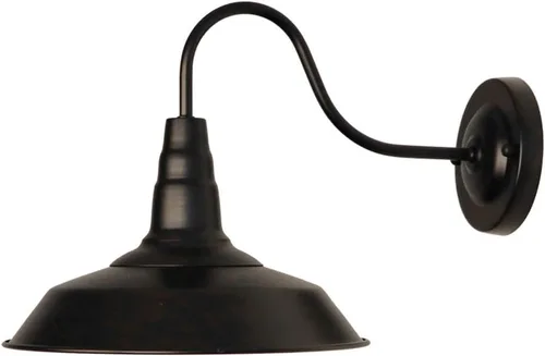 Miniatura 8 de LynPon Juego de 2 apliques de pared de cuello de cisne para interiores, color negro, juego de 2 lámparas rústicas de pared, iluminación industrial