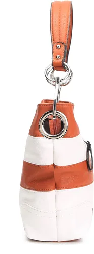 Miniatura 34 de MKF Collection Mia K - Bolso Hobo para mujer, de piel vegana, bolso de hombro holgado, bolso con asa superior