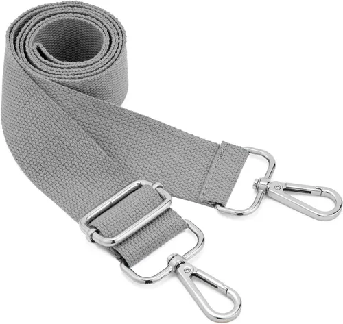 Miniatura 31 de Correa de Bolso de Hombro Ancha de Repuesto Ajustable Cinturón de Lona Bolso Cruzado Bolso de Mano