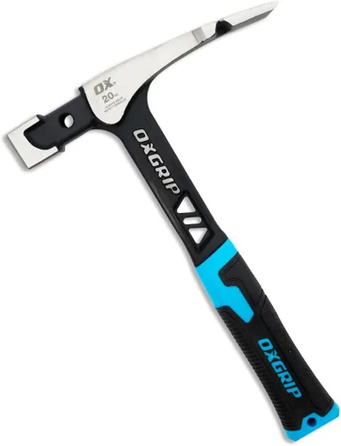 Miniatura 10 de OX Pro Ultrastrike Martillo de trineo de 3 lb con amortiguación de vibraciones, cuello puenteado y empuñadura ergonómica antideslizante