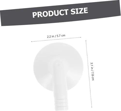 Miniatura 5 de Ciieeo 3 sets manguera de drenaje codo montaje 1.575 in conector para ventana resistente a la intemperie 3 piezas* 3