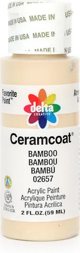 Miniatura 105 de Delta Creative Ceramcoat - Pintura acrílica en varios colores (2 onzas), 2436, carbón
