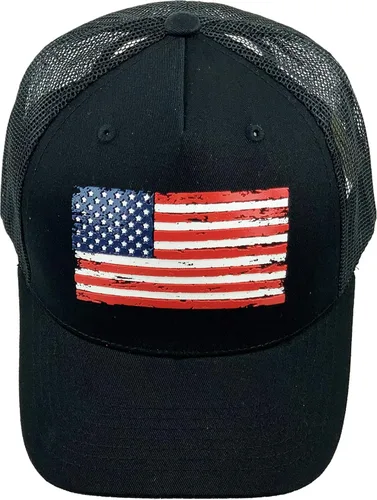 Miniatura 115 de KBETHOS Tactical Operator Collection USA Fishing Mesh Ballcap Flag Patch America Outdoors Trucker Baseball Cap