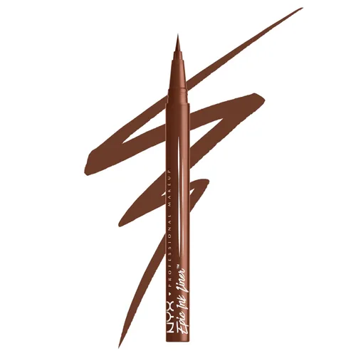 Miniatura 12 de NYX PROFESSIONAL MAKEUP Epic Ink Liner, delineador líquido impermeable, negro, fórmula vegana