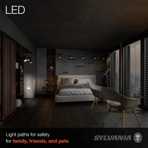 Miniatura 5 de Sylvania - Bombilla LED C7, eficiente de 0.6 W, 4 lúmenes, paquete de 2