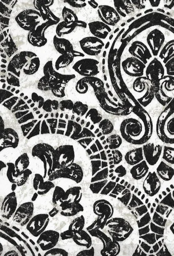 Miniatura 5 de Honeycomb Sorrento - Cojín de banco para exteriores, 44 x 18.5 pulgadas, color blanco y negro, para columpios de porche y muebles de patio