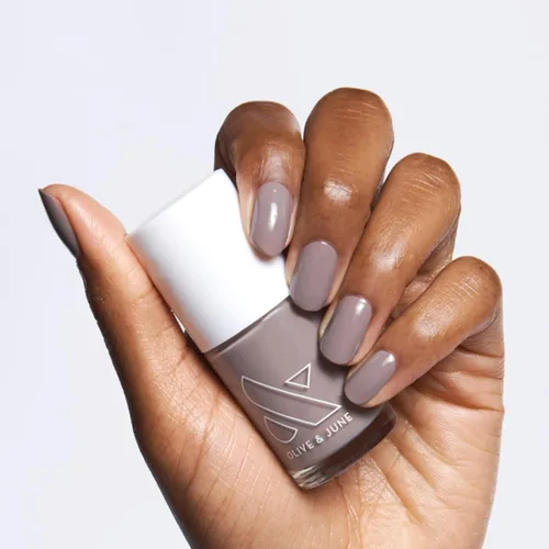 Olive & June - Esmalte de uñas de larga duración, acabado voluminoso similar al gel, no necesita lámpara, dura hasta 10 días, sin 15 ingredientes Aw.