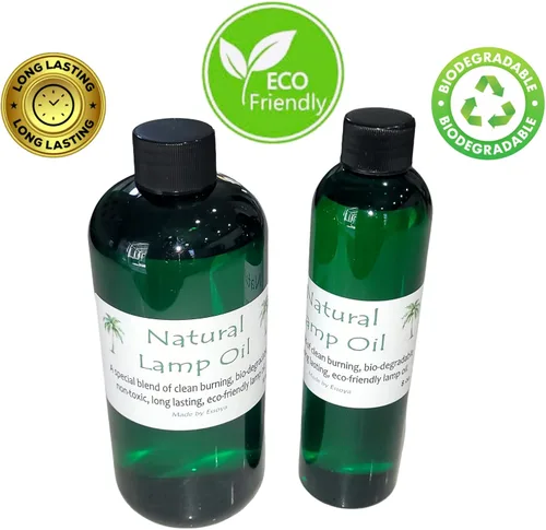Miniatura 7 de Aceite de lámpara natural, aceite de lámpara biodegradable, aceite de lámpara ecológico, aceite de lámpara sin parafina, aceite de lámpara