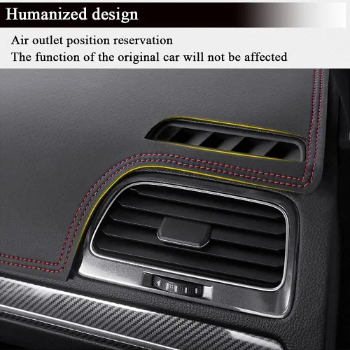Miniatura 4 de Rifoda Para Toyota Corolla Dash Board Cover Mat Fit para Corolla 2018 2017 2016 2015 2014 Material de cuero Tablero de instrumentos Parasol Cubierta