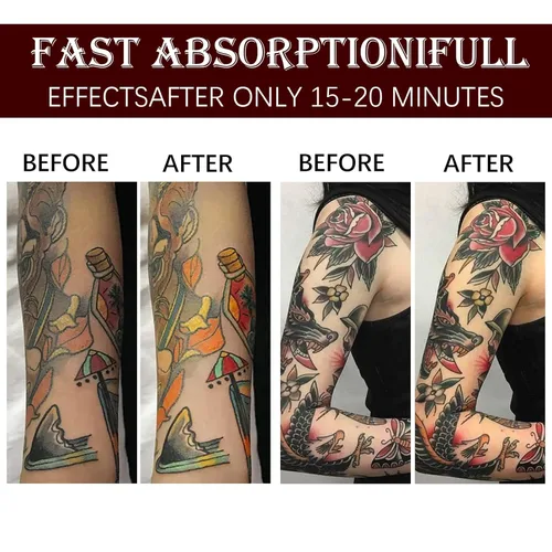 Miniatura 6 de Yecuce - Mantequilla bálsamo para el cuidado posterior de tatuajes, 2.6 oz, crema hidratante y mejoradora del color para tatuajes nuevos y viejos