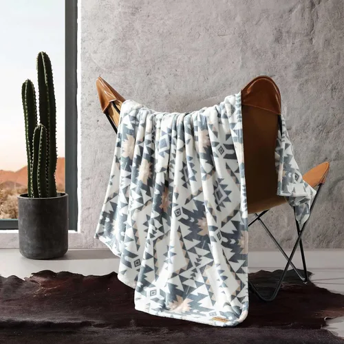 Miniatura 32 de Wrangler - Manta, ropa de cama de felpa suave, decoración occidental para la cama o el sofá (Colt naranja brillante, 50 x 60 pulgadas)