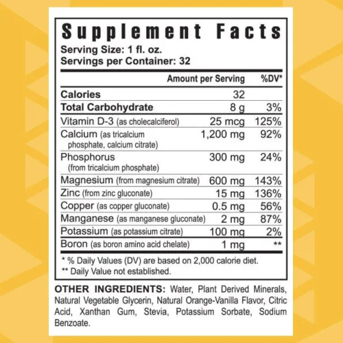 Miniatura 2 de Youngevity Cal Toddy™ - Calcio (citrato, fosfato) magnesio 1,200 mg/600 mg-Vitaminas D-3, zinc, cobre, potasio, boro y más de 70 coactores minerales