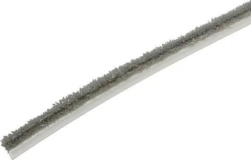 Miniatura 3 de WRS . Burlete de sellado de aleta de respaldo de 250 pulgadas de altura x 0.270 pulgadas para ventanas, repuesto de burlete de canal de ventana