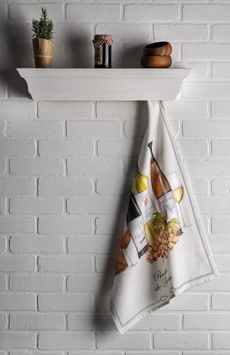 Miniatura 7 de Maison d' Hermine - Juego de 3 paños de cocina 100% de algodón, de secado rápido, para restaurante, comedor, cocina, fiestas y té, modelo Terroir