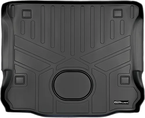 Miniatura 14 de SMARTLINER Juego de tapetes de piso de ajuste personalizado para 1ª fila, color negro para modelos Jeep Wrangler Unlimited 1997-2006 de 4 puertas