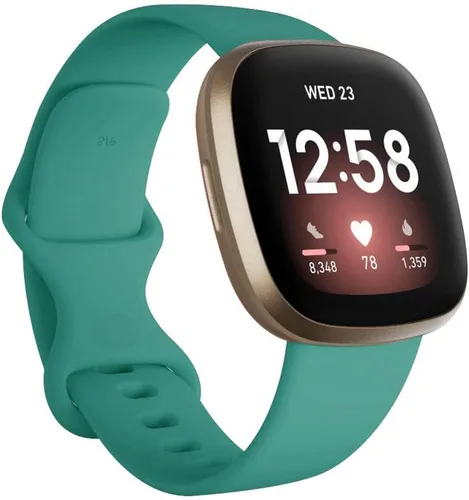 Miniatura 23 de Seleek Bandas de Repuesto Compatibles con Fitbit Versa 3 / Versa 4 / Sense/Sense 2, Pulseras Accesorios Clásicos de Silicona Ajustables Correas