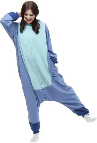 Miniatura 5 de MAJ&COS - Pijamas de animales para adultos, disfraz de Halloween, mameluco unisex