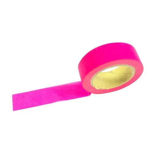 allydrew Washi Tapes - Cintas adhesivas decorativas, color rosa fluorescente