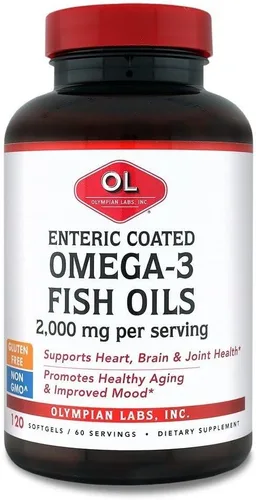 Miniatura 9 de Olympian Labs Mega Omega 3 aceites de pescado, 60 sietes,3148