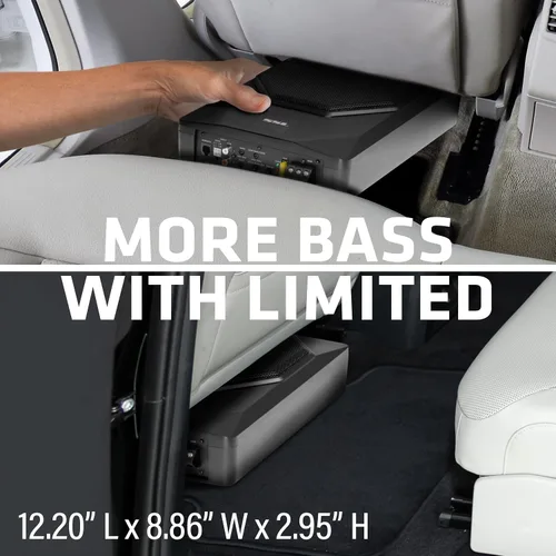 Miniatura 2 de Sound Storm Laboratories US8K 8 Pulgadas Subwoofer de Audio para Coche con Potencia Bajo el Asiento - 800 Vatios Máx, Perfil Bajo, Amplificador