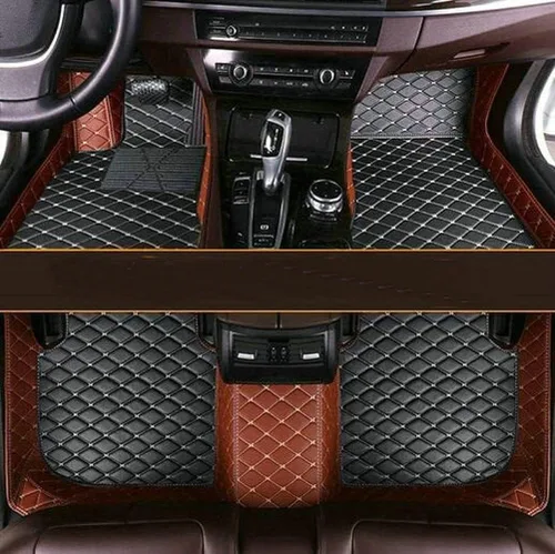 Miniatura 25 de Alfombrillas de cuero de lujo personalizadas para todo tipo de clima, para el 99 % de los sedán, SUV, automóvil deportivo, para hombres y mujeres