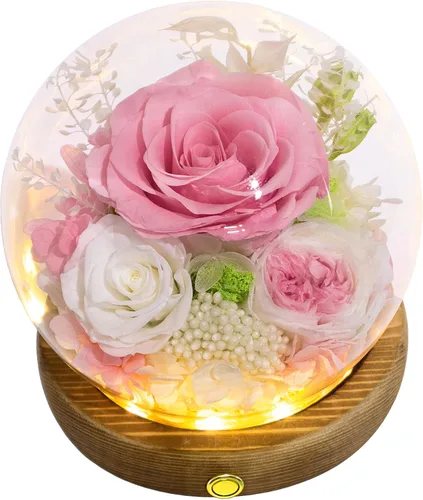 Miniatura 17 de Valley of Rain & Forest Flores reales de larga duración, regalo floral único para que envíes amor para todas las ocasiones, para decoración de Rosa