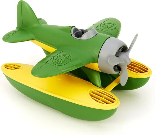 Miniatura 3 de Green Toys Hidroavión en Color Verde - Libre de BPA, Hidroavión Libre de Ftalatos para Mejorar el Agarre en Pinza. Juguetes y Juegos, 9 x 9.5 x 6