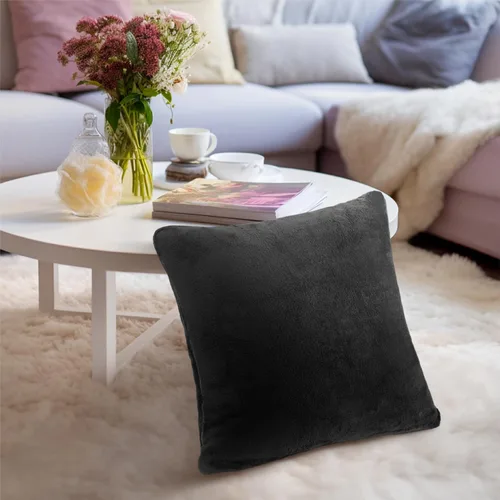 Miniatura 9 de PAVILIA Juego de 2 fundas de almohada negras de 20 x 20 pulgadas, fundas de almohada decorativas para cama, sofá, cojín decorativo bohemio para Negro