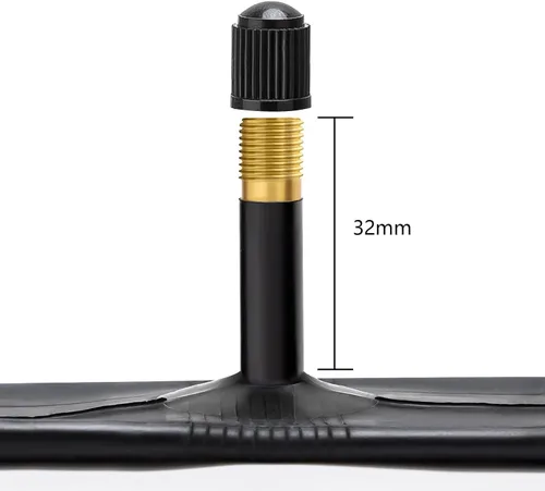Miniatura 6 de 2 tubos de neumáticos de bicicleta resistentes de 16 pulgadas de 16 x 1.50/1.90 AV32MM Schrader 38/48-305 tubos interiores 16 tubos de bicicleta