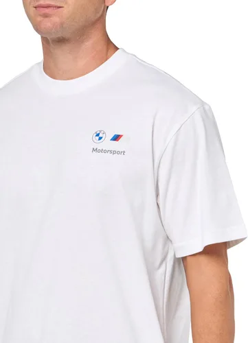 Miniatura 55 de PUMA Camiseta estándar con logotipo BMW M Motorsport Essentials para hombre