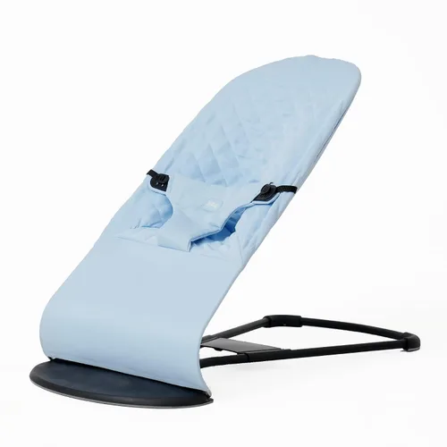 Miniatura 2 de Asiento de tela para Bouncer belltop Compatible con BabyBjörn Bouncer: Soft & Bliss. Funda para Baby Bouncer (asiento): Hipoalergénico y Azul suave