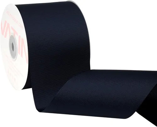 Miniatura 219 de Vatin - Rollo de cinta de grogrén, rollos de 25-50 yardas, perfecto para decoración de bodas, coronas, baby showers, envolturas de paquete de regalo