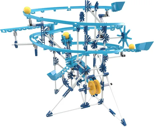 Miniatura 4 de K'NEX - Pista de Canicas con Motor, 504 Piezas, Construcción STEM, Set de Construcción para Niños, Edades 8+