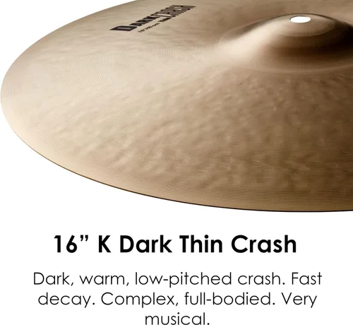 Miniatura 3 de Zildjian K Series Dark Crash Platillo - 16 pulgadas de espesor