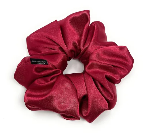 Miniatura 24 de XL Satin Scrunchie for Thick Hair – Oversized Hair Scrunchy for Ponytail Bun or Sleeping – Frizz Free Satin Hair Tie for Women and Girls