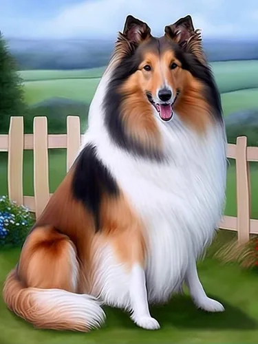 Miniatura 4 de Wergund - Kit de pintura de diamantes para perros y animales, kits de pintura de diamantes para adultos y niños, bordado de diamantes de imitación