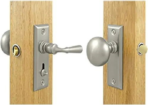 Miniatura 2 de Deltana SDLS480U19 - Pestillo de puerta de tormenta de latón macizo con rosa rectangular